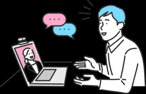 カジュアル面談の様子