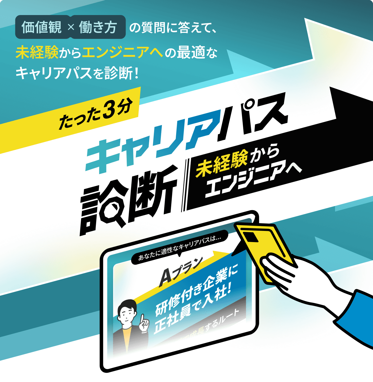 未経験からエンジニアへ キャリアパス診断