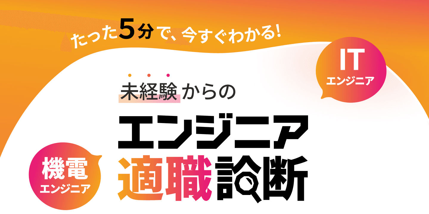 適職診断のクロージングビジュアル