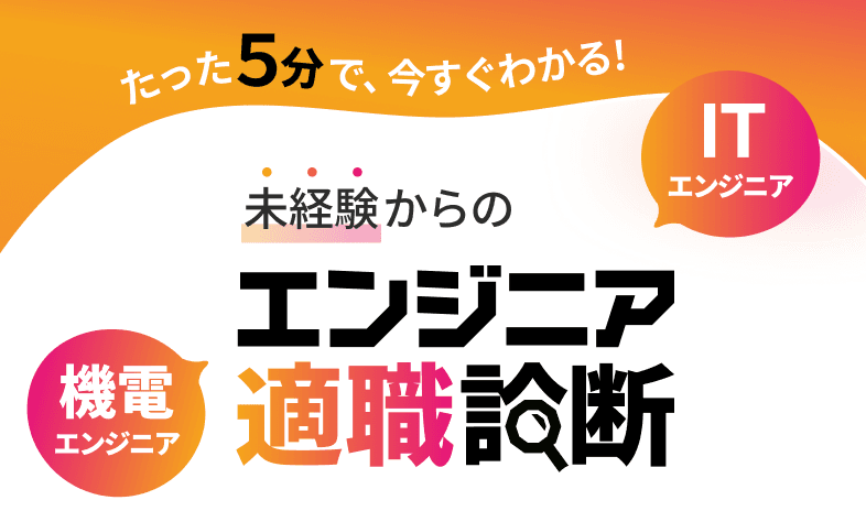 適職診断のクロージングビジュアル
